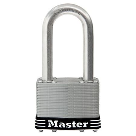 Master Lock 2.5 in. Stainless Steel Laminated Padlock 236792